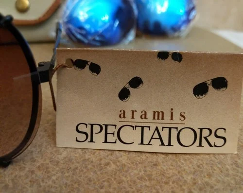 Vtg Aramis Spectators Glasses W/case Changeable Lenses 3