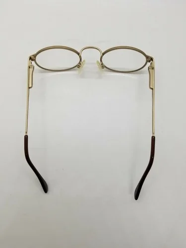 Vtg Bambino Club BC3 multi-colored round rimmed eyeglasses metal frames w/ case 3
