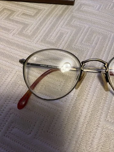VTG Charmant Filigree Arm Glasses Tortoise Clear Frame G044 144mm 1970 2