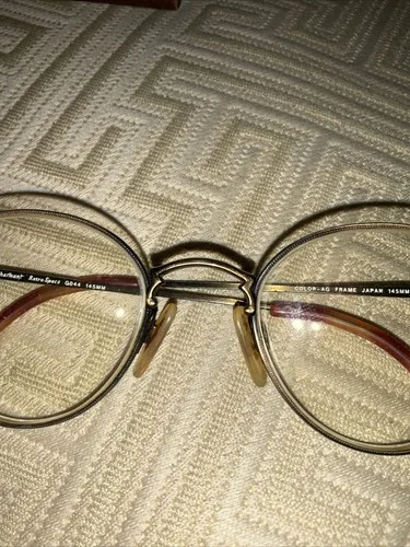 VTG Charmant Filigree Arm Glasses Tortoise Clear Frame G044 144mm 1970 4
