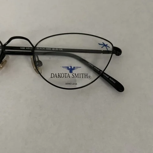 Vtg New Dakota Smith Eyeglasses 1438 Abilene Antique Blue 3392 50-20-135 90’s 2