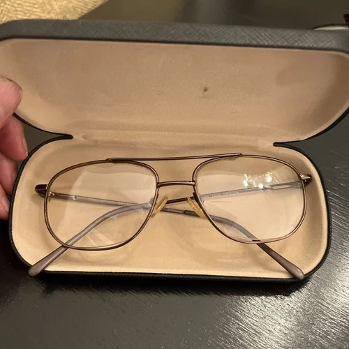 VTG Parade 1526 Eye Frames mens 56-16-145 Brown Bifocals