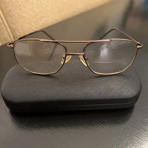 VTG Parade 1526 Eye Frames mens 56-16-145 Brown Bifocals 2