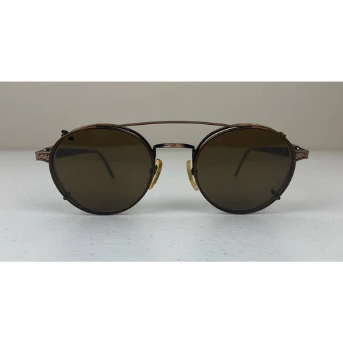 VTG Women Jean Lafont Action 49 Paris France tortoise metal eyeglasses frames 3