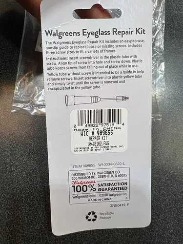 Walgreens Eyeglass Repair Kit 3