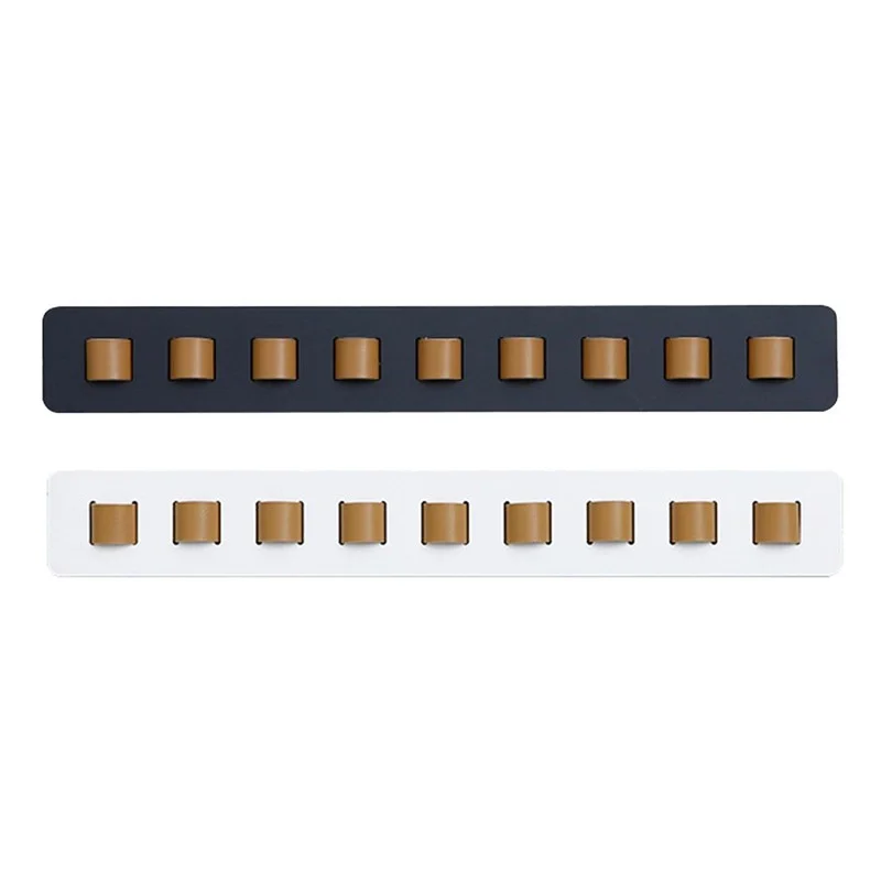 Wall Mounted Sunglass Holder 9-Hole Storage Punch-Free Sunglasses Organizer