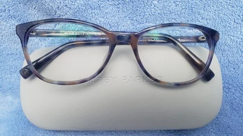 Warby Parker Daisy 147 Designer Eyeglasses Frames w/ Case 54-17-142 2