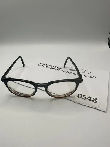 Warby Parker Durand W281 Wide Sugar Maple Fade Round Eyeglass Frames 50 20 145