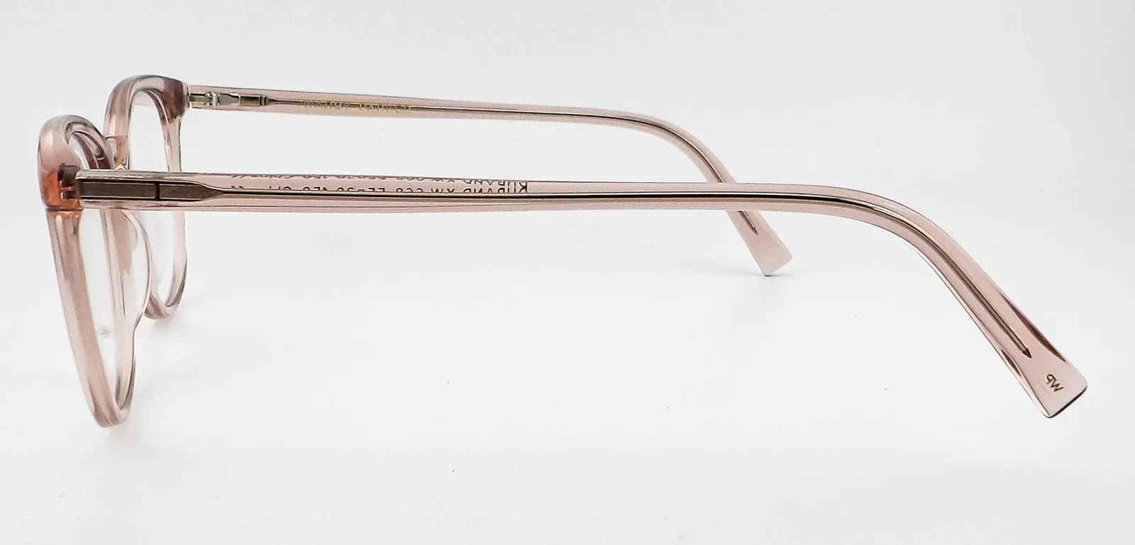 Warby Parker Durand XW Extra Wide 668 Rose Water Eyeglasses Frames 55-20-150 2