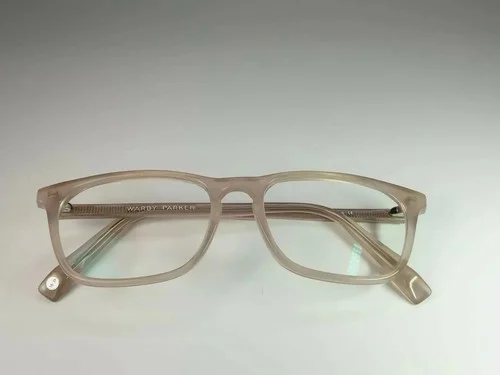 Warby Parker Eyeglass Frames WELTY 663 Frosted Blush HornRim Frame 52[]18 145