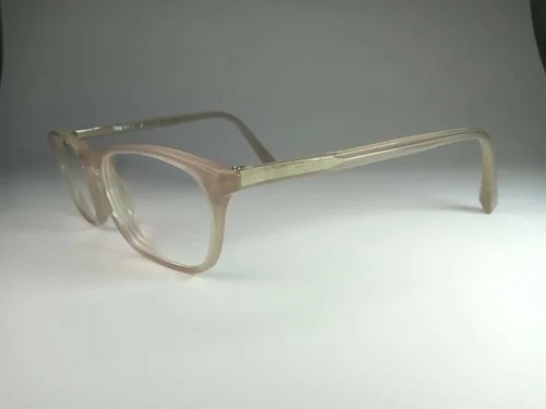 Warby Parker Eyeglass Frames WELTY 663 Frosted Blush HornRim Frame 52[]18 145 2