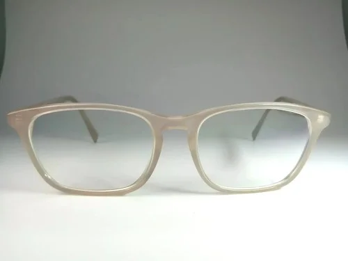 Warby Parker Eyeglass Frames WELTY 663 Frosted Blush HornRim Frame 52[]18 145 3