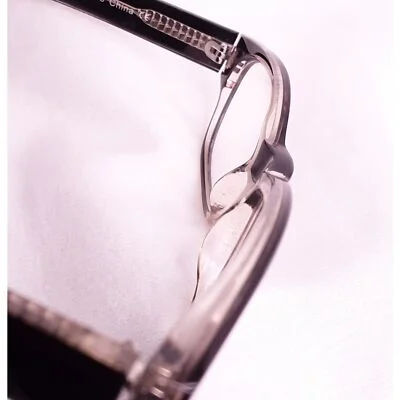 Warby Parker Eyeglasses Black Frame With Interior Gold Trim 3