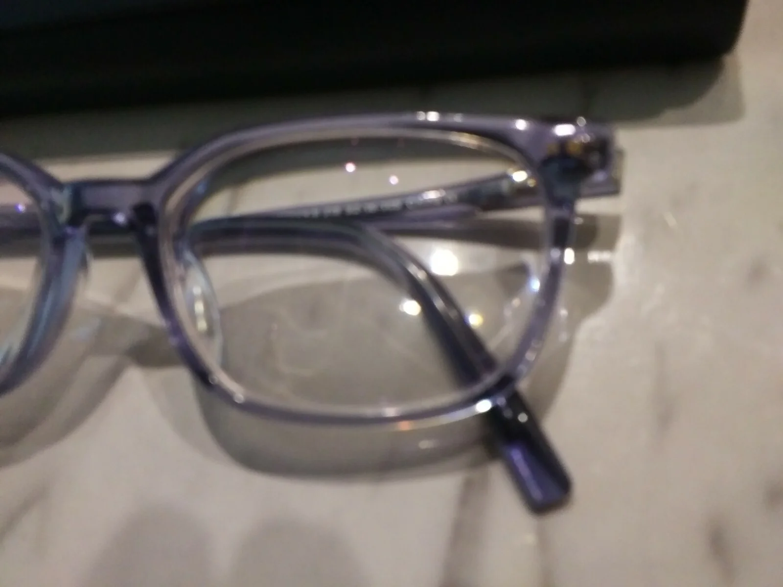 Warby Parker Eyeglasses Frames (w/ script) Weathers Periwinkle Blue 51-16-145 2