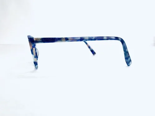 Warby Parker Eyeglasses Wayfarer Gray Blue Clear Tortoise Daisy 147 54 17 142 3
