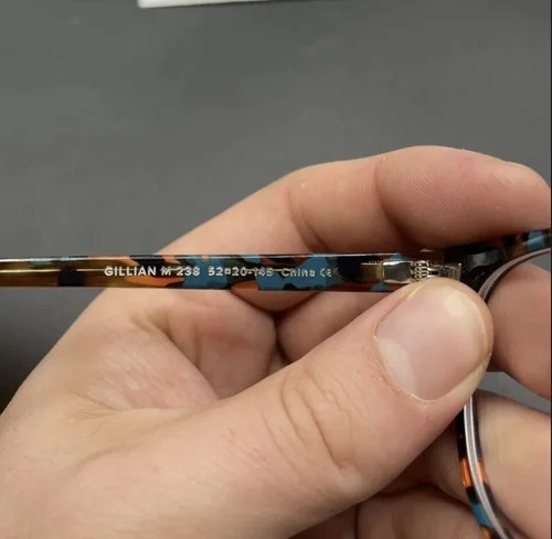 Warby Parker Gillian M 238 Designer Eyeglass Frames Teal Tortoise 52-20-145 3