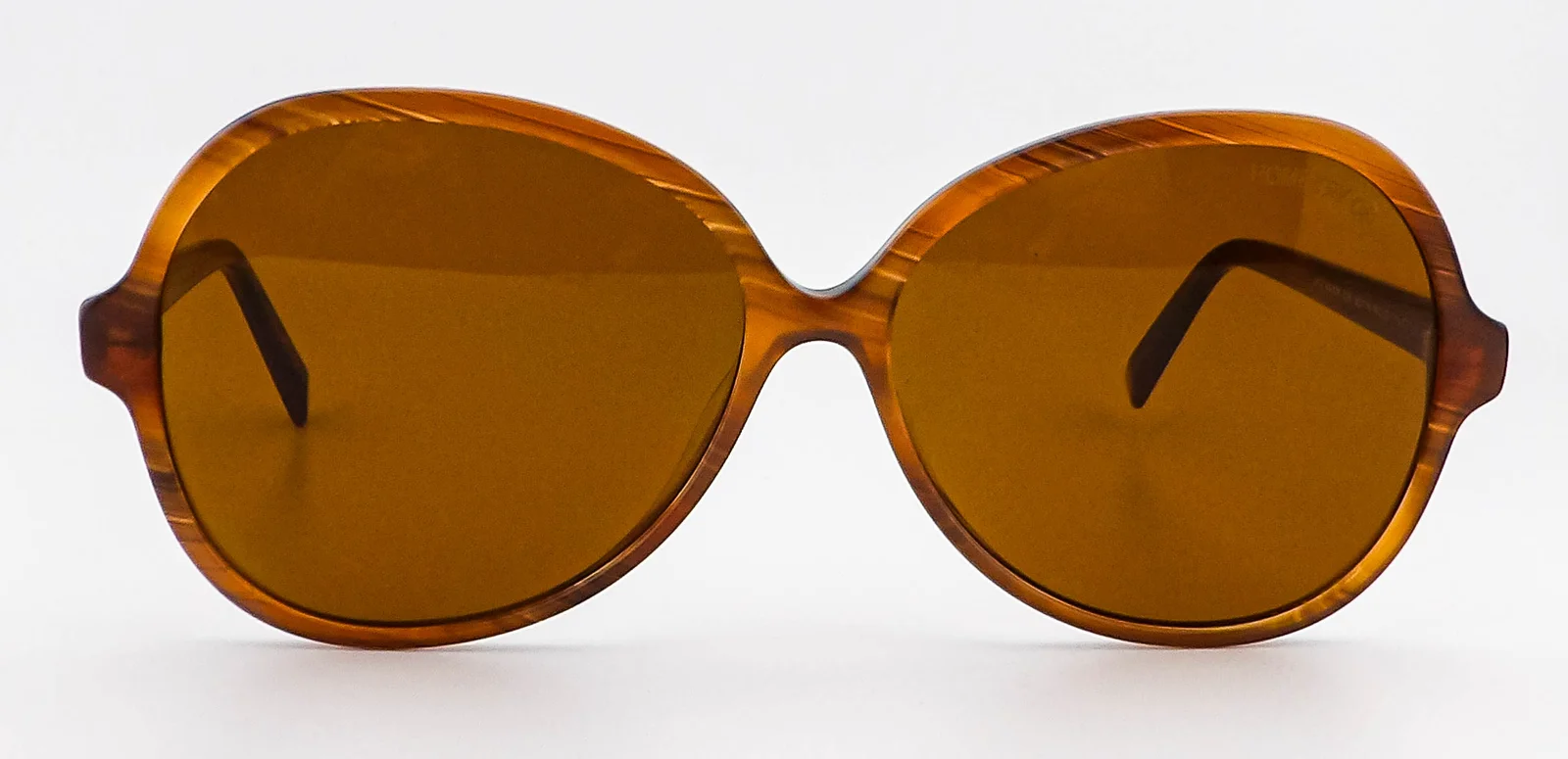 Warby Parker Karina XW Extra Wide Eyeglasses Frames 229 Striped Affogato 60-14-1