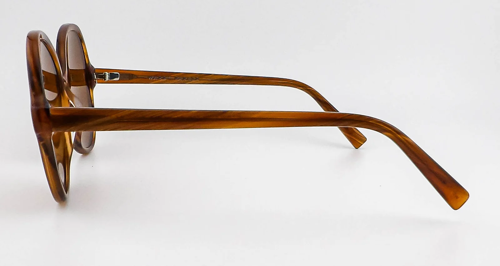 Warby Parker Karina XW Extra Wide Eyeglasses Frames 229 Striped Affogato 60-14-1 3