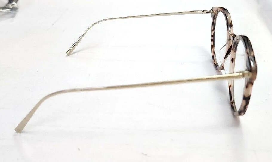 Warby Parker Langley M7200 Opal Tortoise Round Eyeglasses Frame 50-18 140 New 3