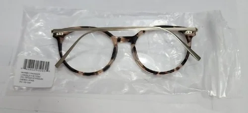 Warby Parker Langley M7200 Opal Tortoise Round Eyeglasses Frame 50-18 140 New 4