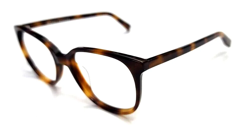 Warby Parker LAUREL 225 Brown Tortoise Round Eyeglasses Frame 52-17 140 1