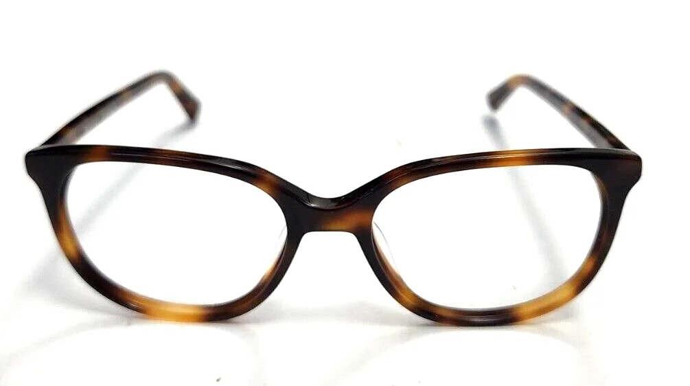 Warby Parker LAUREL 225 Brown Tortoise Round Eyeglasses Frame 52-17 140 2