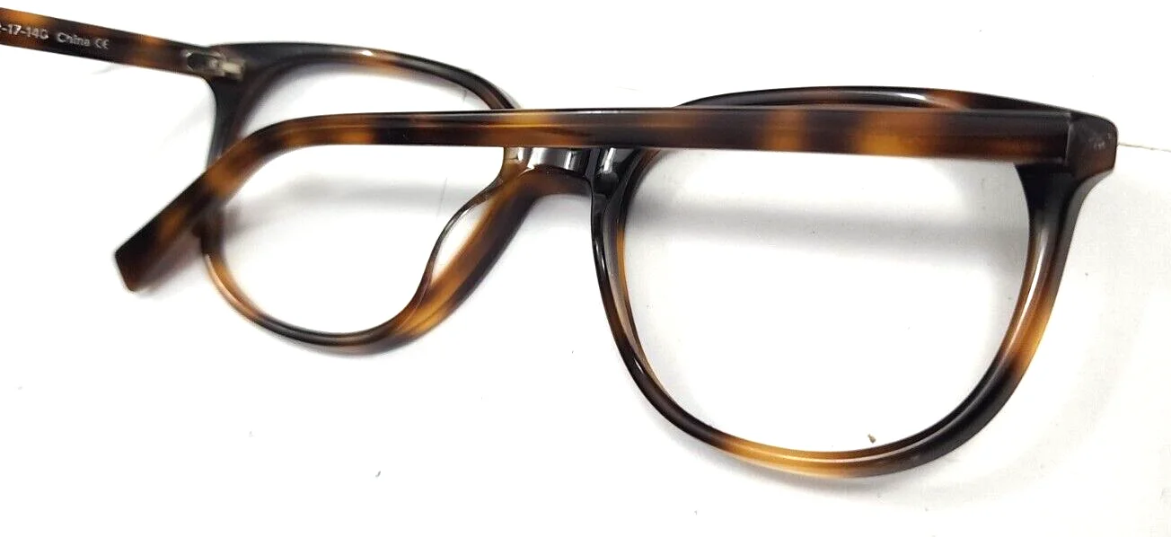 Warby Parker LAUREL 225 Brown Tortoise Round Eyeglasses Frame 52-17 140 4