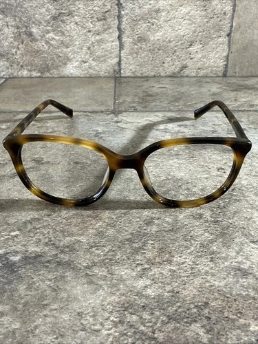 Warby Parker Laurel 225 Brown Tortoise Square Eyeglasses Frames 52-17 140 4