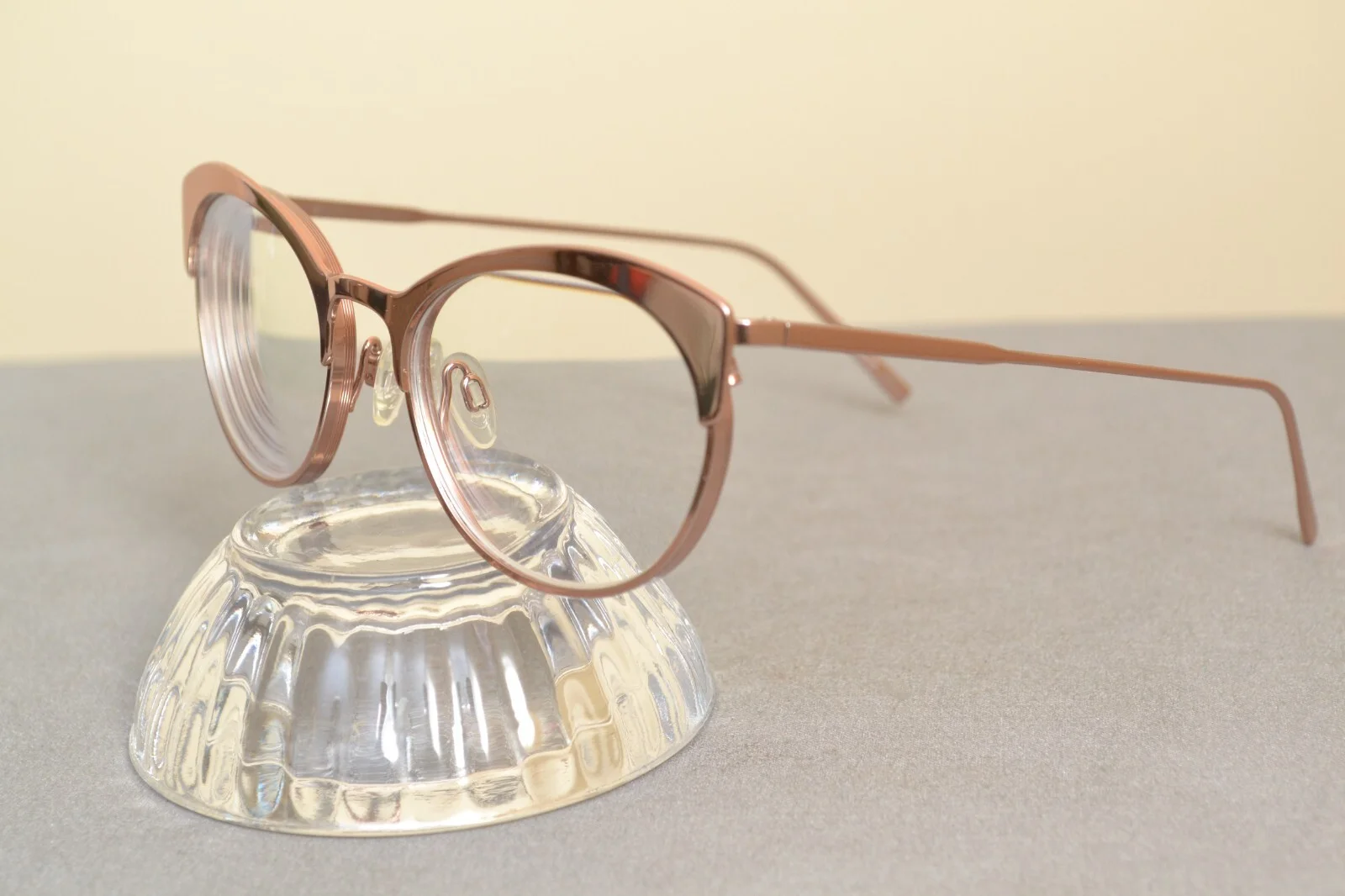 Warby Parker Lily 2233 Eyeglasses *Frame only* Japan Rose Gold 52-19-145 EUC