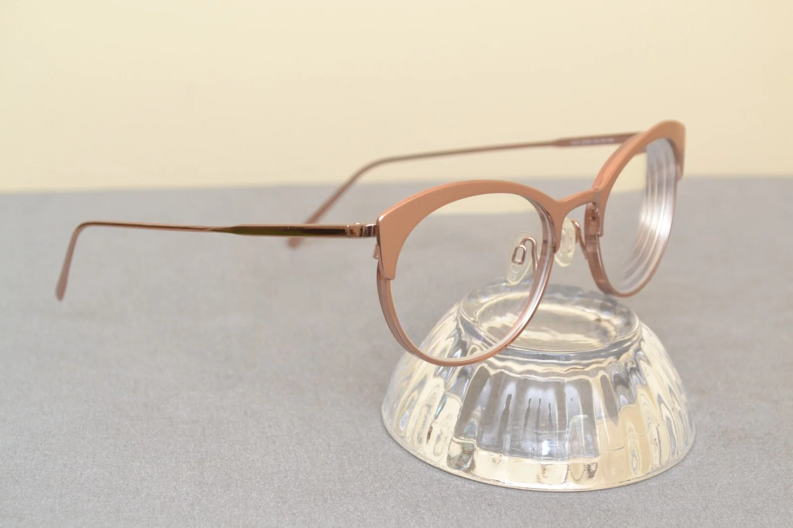 Warby Parker Lily 2233 Eyeglasses *Frame only* Japan Rose Gold 52-19-145 EUC 2