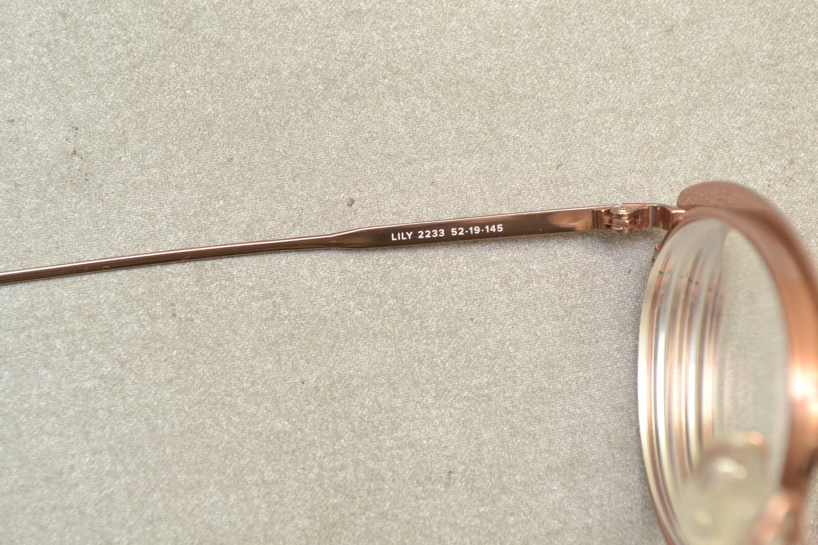 Warby Parker Lily 2233 Eyeglasses *Frame only* Japan Rose Gold 52-19-145 EUC 4
