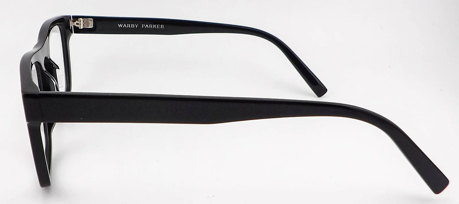 Warby Parker Omar W Wide 100 Jet Black Eyeglasses Frames 51-21-145 3