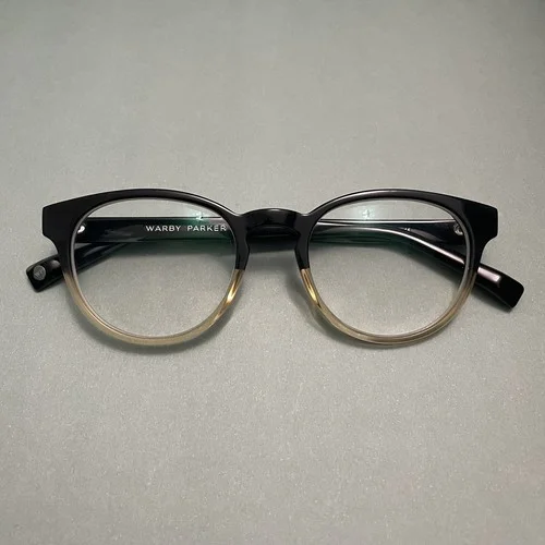 Warby Parker Percey Glasses Two Toned Mission Clay Fade 2
