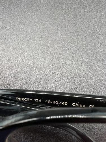 Warby Parker Percey Percy 256 Tortoise Brown Horn Eyeglass Frames 48-20-140 2