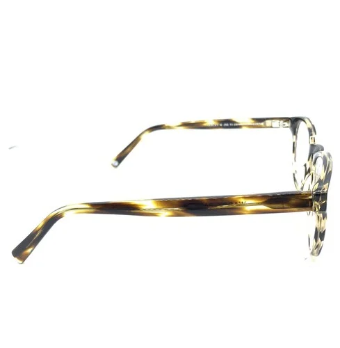 Warby Parker Percey W 256 Eyeglasses Frame Brown Green Tort Wide 51-20-140 EUC 3