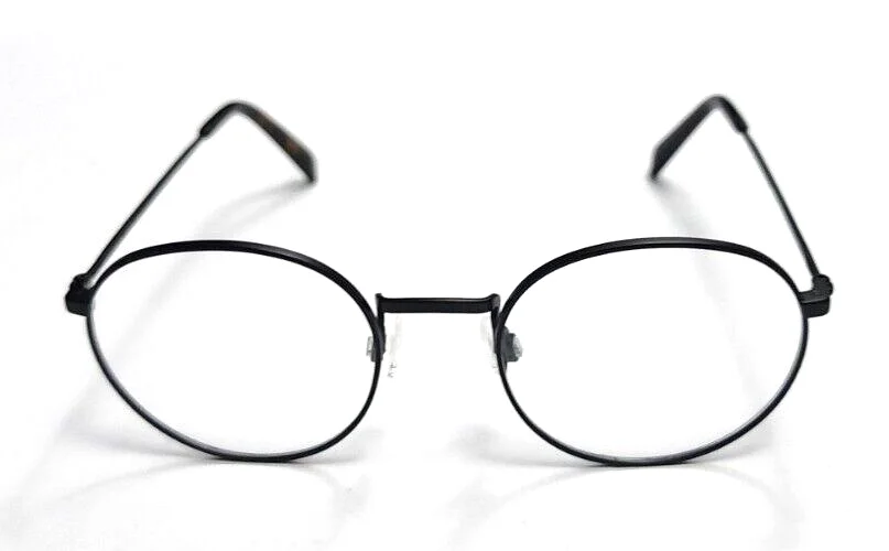 Warby Parker Simon 2101 Narrow Black Metal Round Eyeglasses Frame 47-19 140 New 2