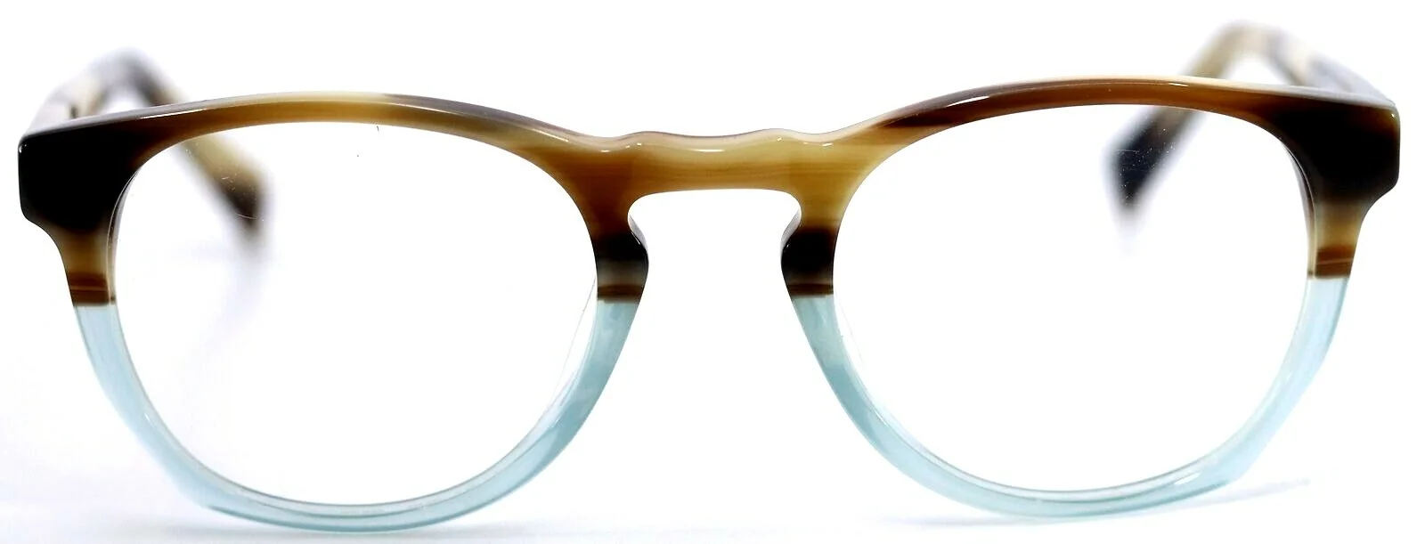 Warby Parker TOPPER 331 River Stone Blue Fade Womens Eyeglasses Frames 48-21-142 2