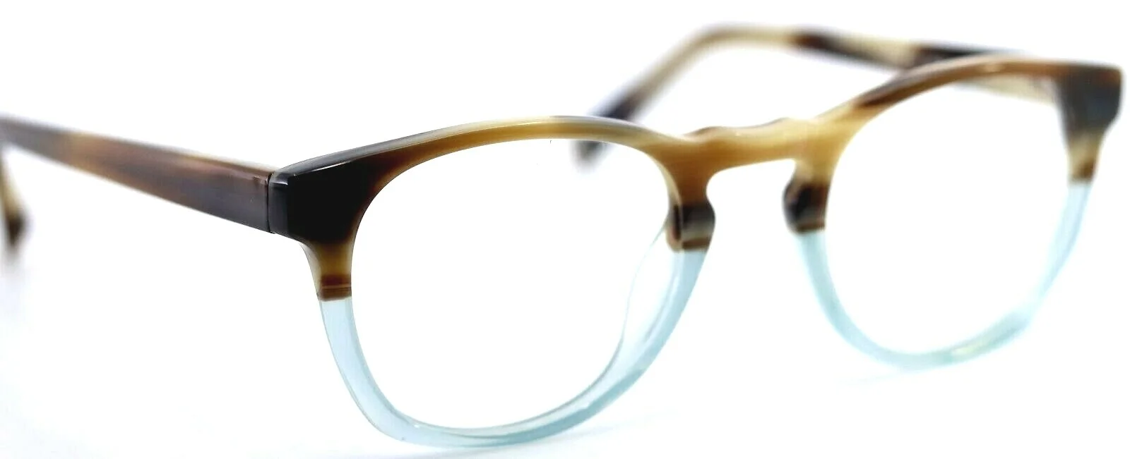 Warby Parker TOPPER 331 River Stone Blue Fade Womens Eyeglasses Frames 48-21-142 3