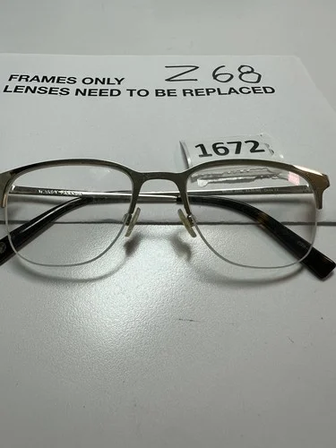 Warby Parker Wallis Wide Brushed Gold 2550 53-20-145 Eyeglasses Frames 2