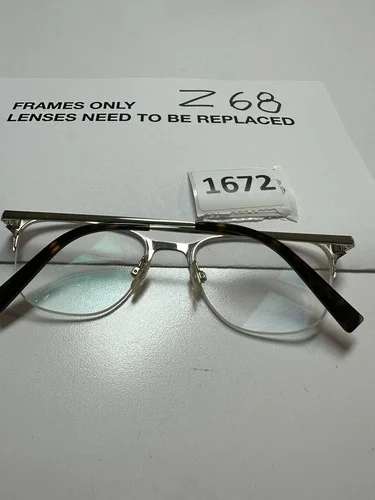 Warby Parker Wallis Wide Brushed Gold 2550 53-20-145 Eyeglasses Frames 3