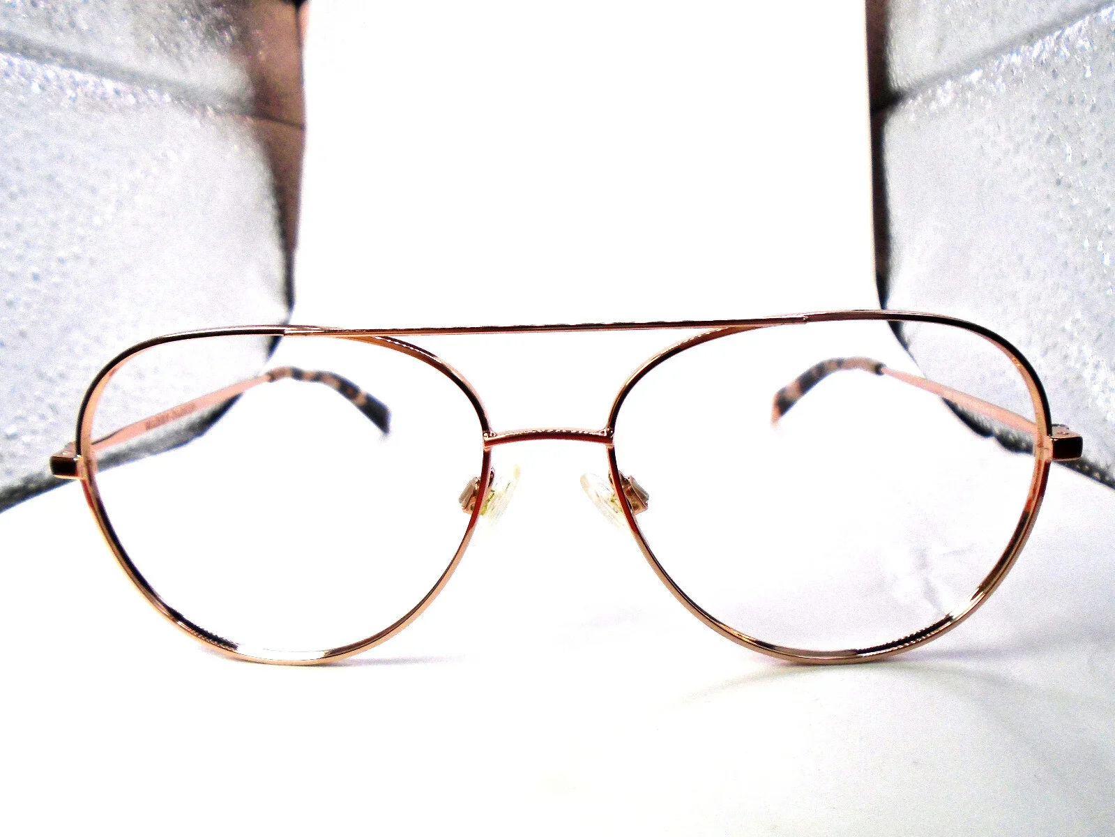 Warby Parker YORK 2233 Rose Gold 53-15-145 Metal Aviator Eyeglasses Frames 2