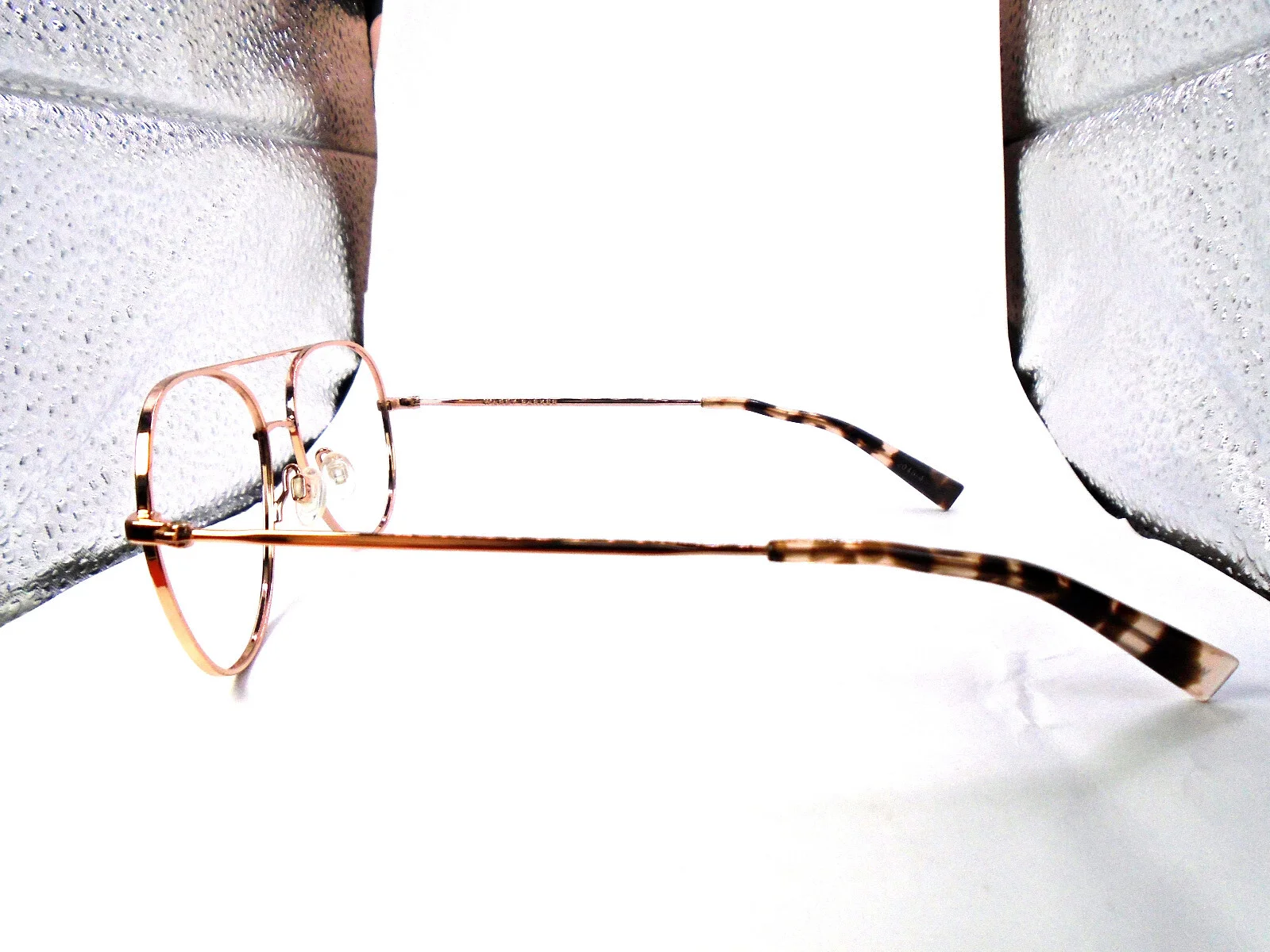 Warby Parker YORK 2233 Rose Gold 53-15-145 Metal Aviator Eyeglasses Frames 4