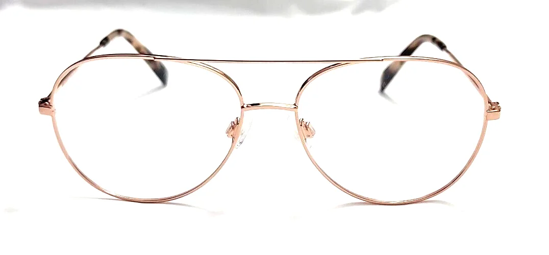 Warby Parker York M2233 Rose Gold Metal Eyeglasses Frame 53-15 145 New 4