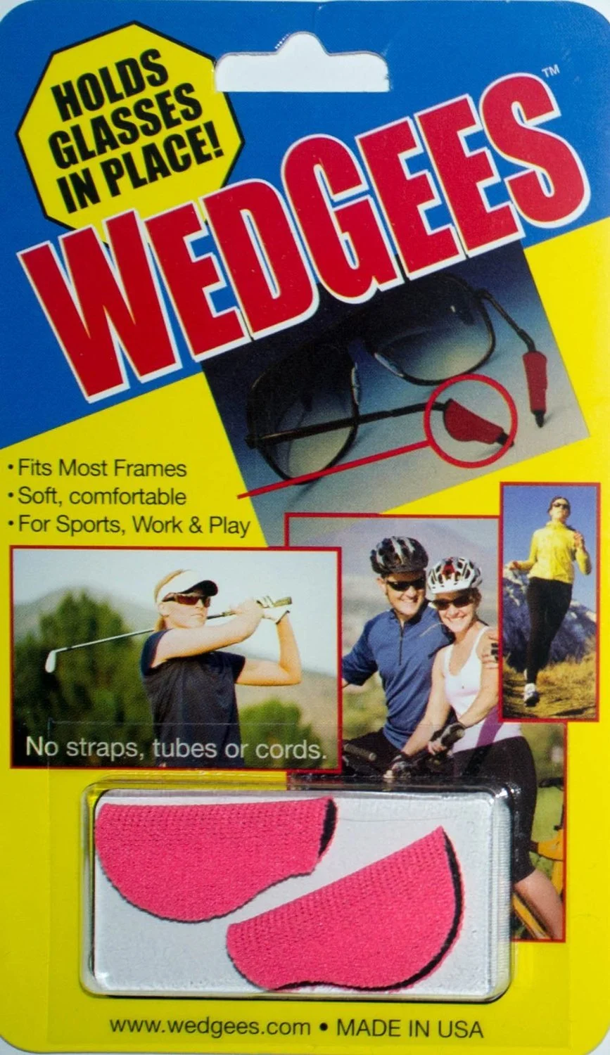 WEDGEES Eyeglasses Glasses Sunglasses Retainers Eyewear No Slip Grip Holders 2