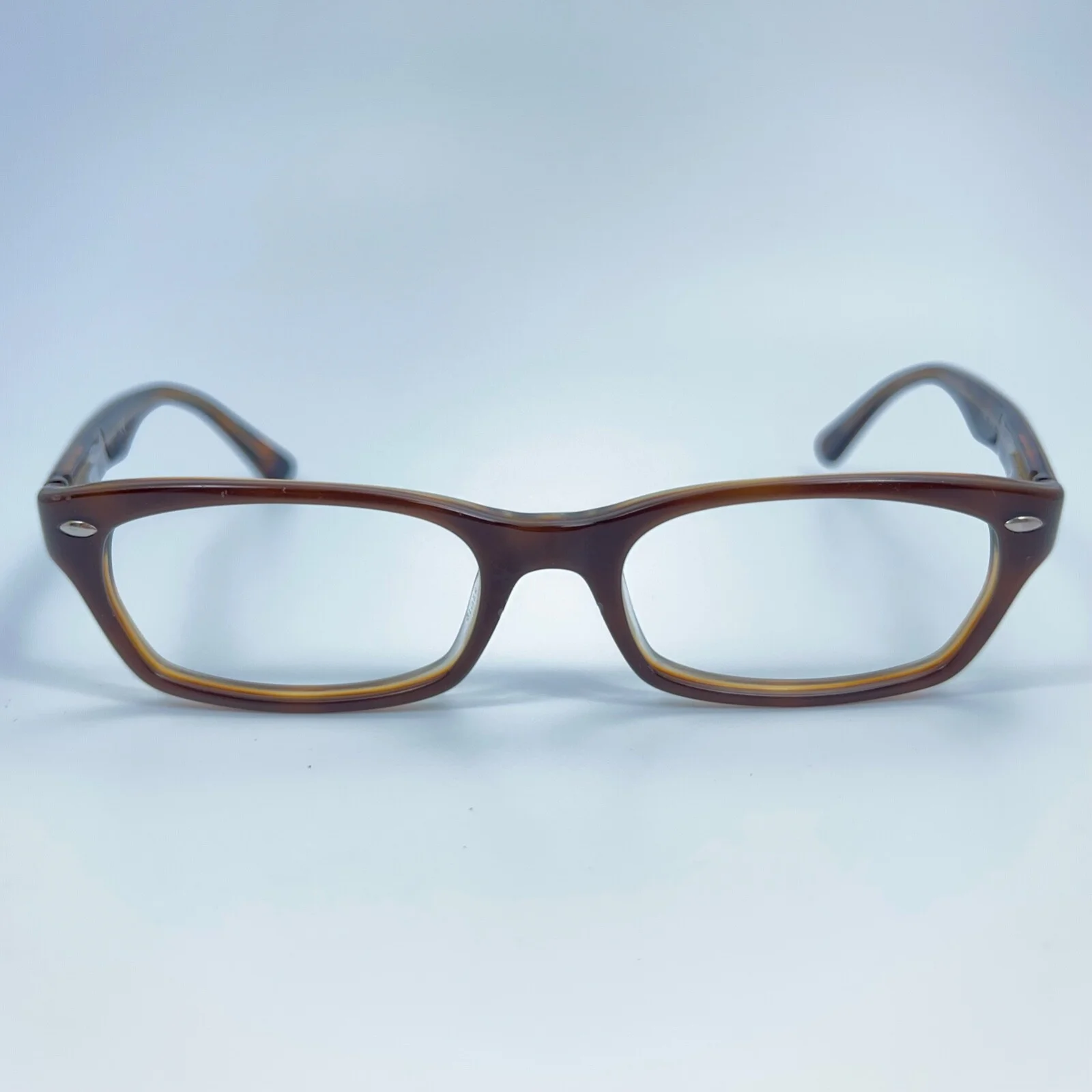 WIDE FIT Ray-Ban RB 5150 2019 Brown Eyeglasses Frame 52-19-135 Full Rim Eyewear 2