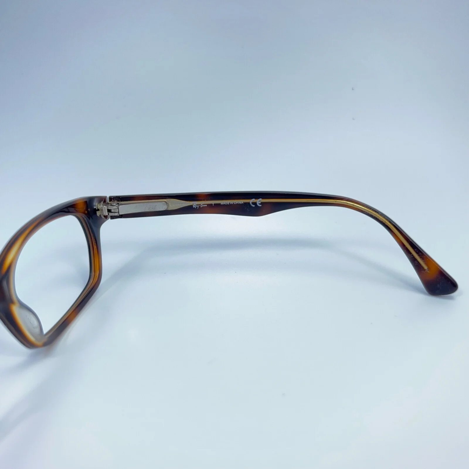 WIDE FIT Ray-Ban RB 5150 2019 Brown Eyeglasses Frame 52-19-135 Full Rim Eyewear 3