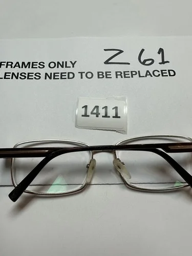 Wide Guyz Brown LUCKY 60 17 150 Eyeglass Frames Full Rim 2