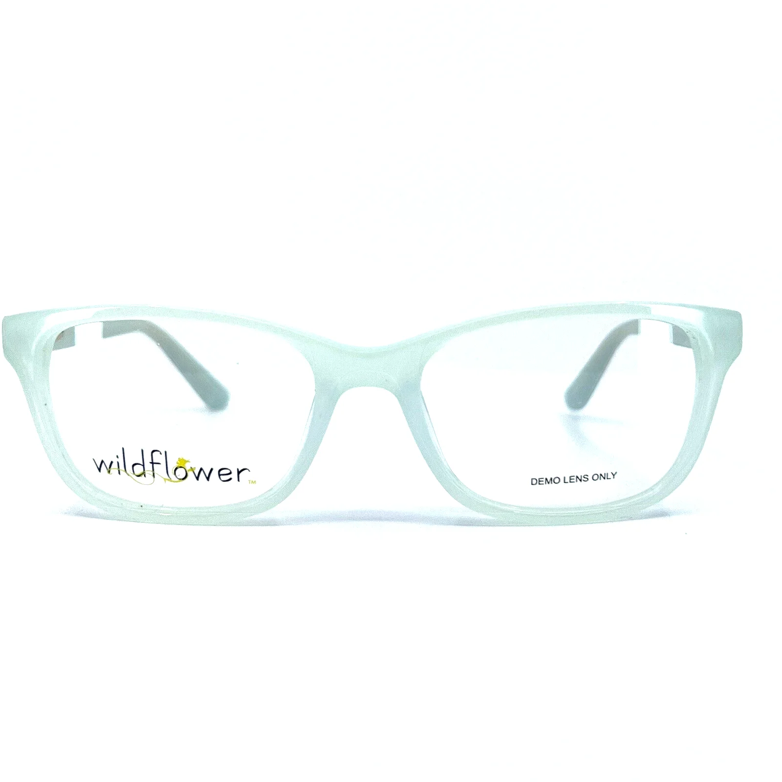 WIldflower Bee Blossom Mint Leaf Eyeglasses Womens Clear Cat Eye 51-17 135 mm 2