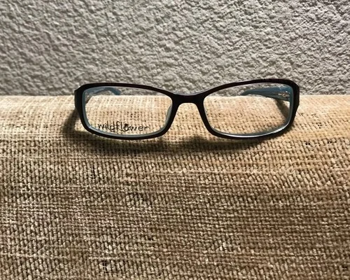 Wildflower Bittersweet Women’s Eyeglasses Brown/Turquoise By Imagewear (Model)l