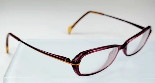 WILDFLOWER “BUTTERCUP” Violet/Brown Eyeglasses Frame 52[]15-135 3